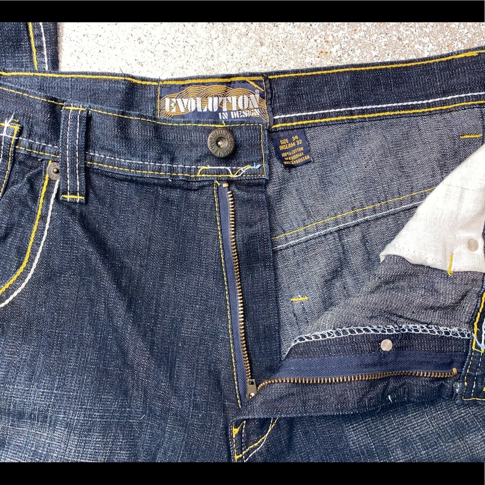 Evolution In Design Men’s Denim Jeans - Picture 6 of 7